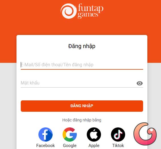 Đăng nhập tài khoản