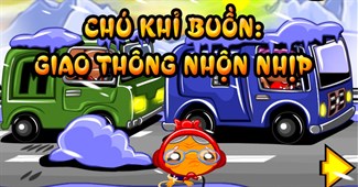 Chú khỉ buồn: Giao thông nhộn nhịp