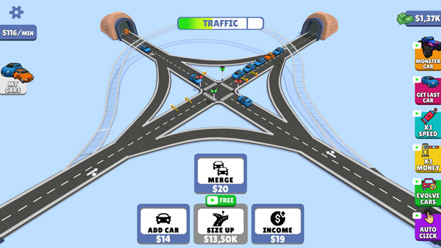 Khám phá nhiều công trình mới trong game.