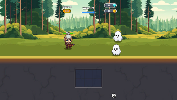 Bắn hạ kẻ thù để thu thập tài nguyên.