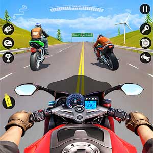 Cách chơi game mô phỏng lái mô tô Moto Race Go