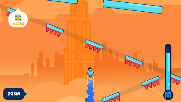 Càng lên cao thì độ khó sẽ càng tăng.