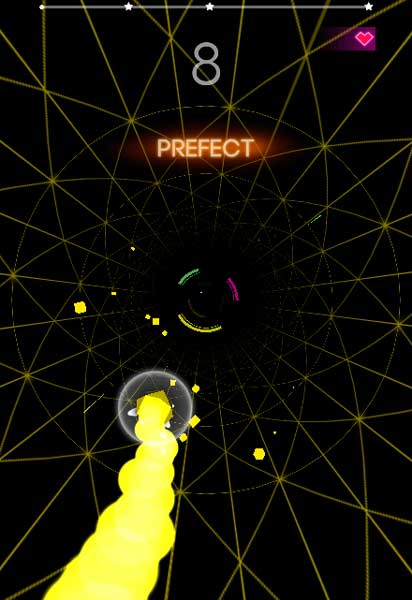 Di chuyển quả bóng chạm vào các thanh cùng màu