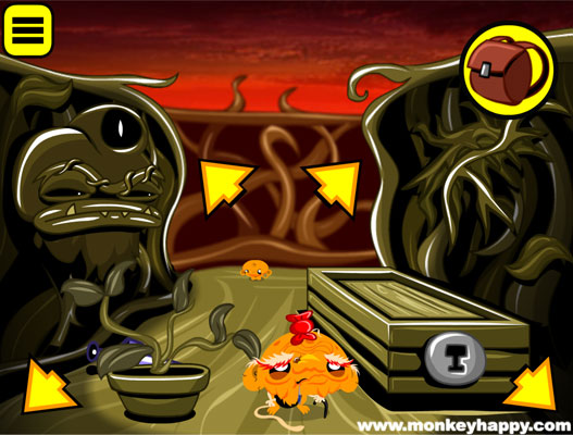 Chơi game Chú khỉ buồn: Đầm lầy - GameVui.vn