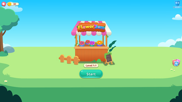 Chơi game Ghép cánh hoa 2 - GameVui.vn