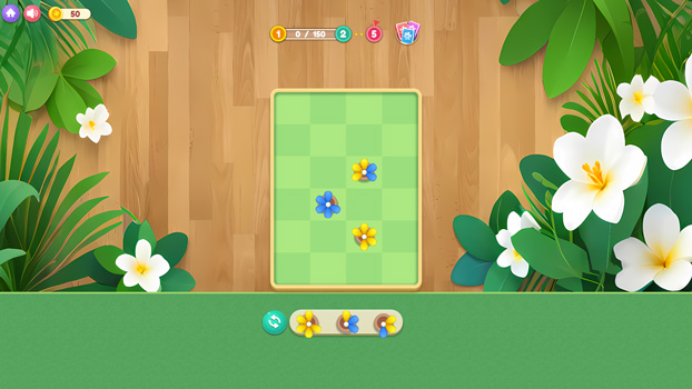 Đừng để vườn hoa bị đầy.