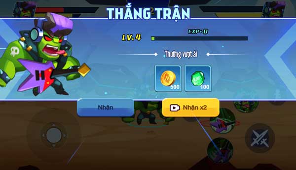 Giành chiến thắng