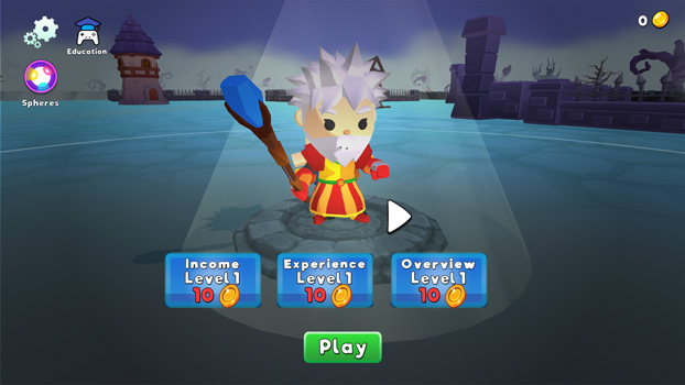 Chơi game Pháp sư đối đầu - GameVui.vn