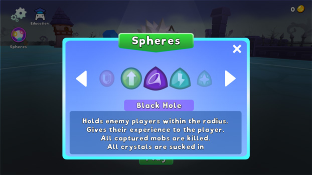 Nhiều lựa chọn sức mạnh chờ người chơi khám phá.