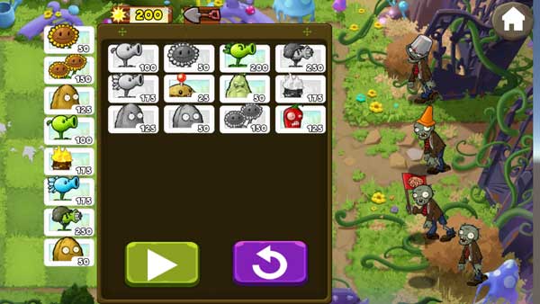 Chọn ra 8 loại cây trong bảng