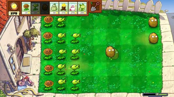 Sắp xếp các loại cây phòng thủ 1 cách hợp lý