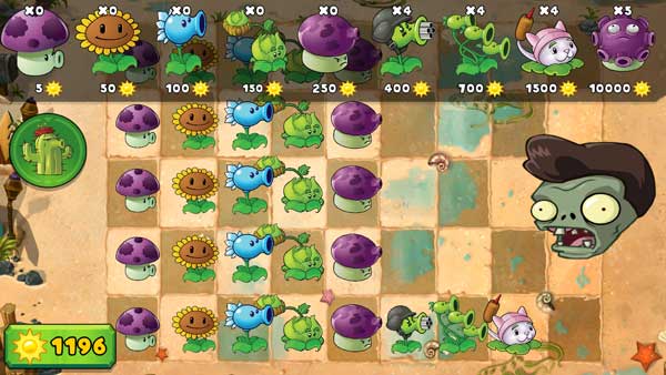 Chơi game PVZ bãi biển - GameVui