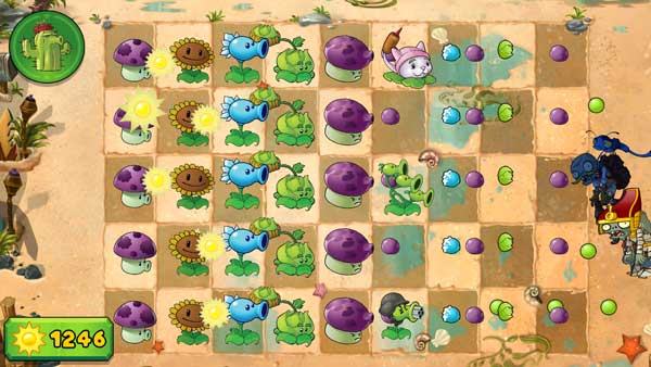 Mua và đặt các loại cây lên chiến trường