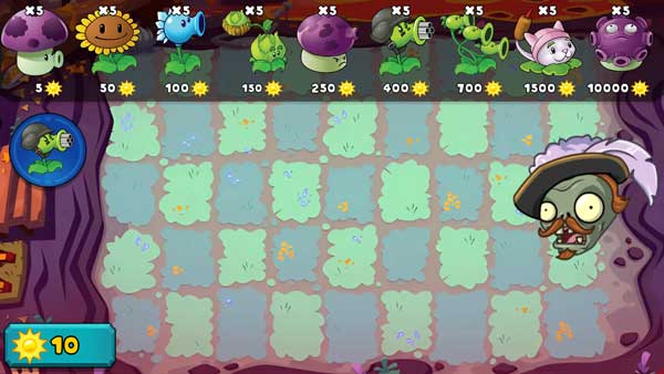 Chơi game PVZ núi lửa - GameVui