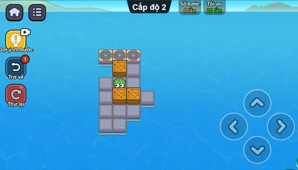 Chế độ đẩy hộp Sokoban