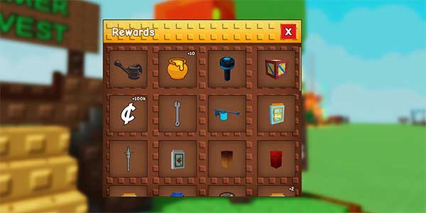 Tất cả phần thưởng sự kiện Summer Harvest