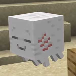 Cách lấy khối Ghast khô trong Minecraft