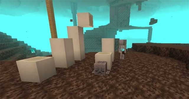 Cách lấy khối Ghast khô trong Minecraft