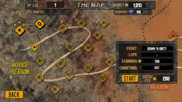 Các màn chơi với đa dạng thử thách.