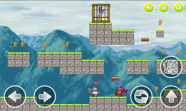 Điều khiển 2 nhân vật người lùn