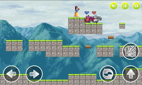 Cả 2 người lùn cùng trở về để cứu thoát Bạch Tuyết