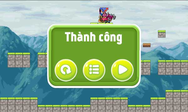 Hoàn thành level cấp độ