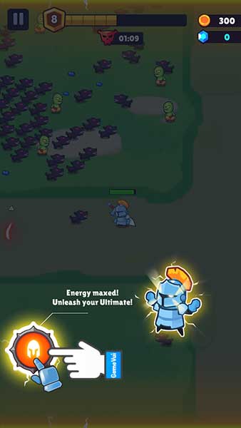 Thi triển tuyệt chiêu