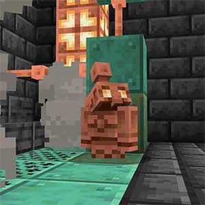Cách tạo Golem Đồng trong Minecraft