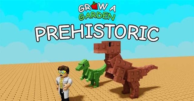 Grow a Garden: Cách tham gia sự kiện Tiền Sử
