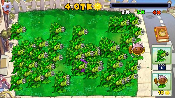 Tiến hóa đội quân cây trồng của bạn tới cấp độ cao nhất có thể