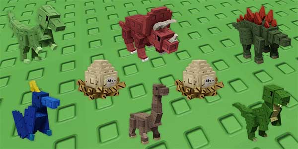 Tất cả các loại thú cưng từ Trứng Khủng Long và xác suất nở ra chúng