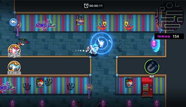 Tận dụng kỹ năng của nhân vật để hoàn thành thử thách