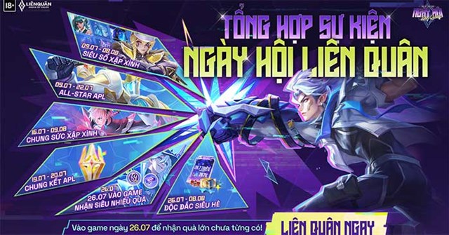 Liên Quân Mobile: Hướng dẫn tham gia Ngày Hội Liên Quân