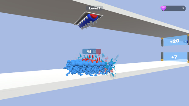 Nhiều chướng ngại vật thú vị.