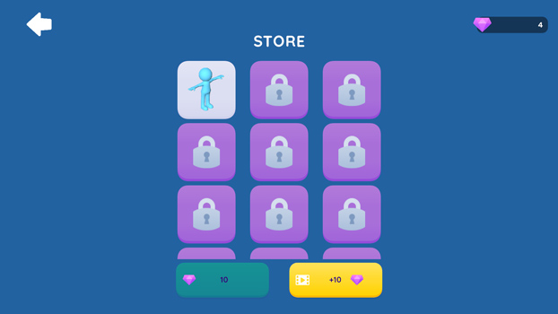 Sưu tập nhiều trang phục.