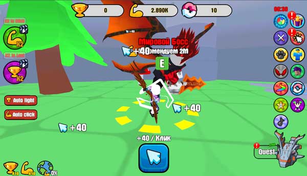 Nâng cấp thật nhiều sức mạnh cho nhân vật Obby