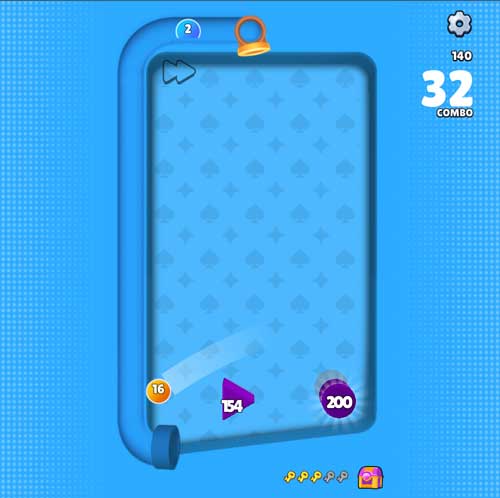 Phá vỡ thật nhiều bóng với số lượt ít nhất có thể