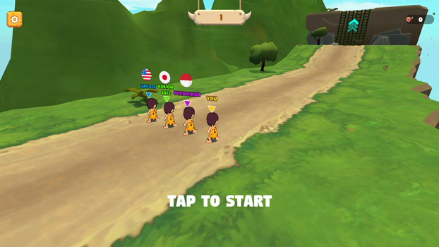 Chơi game Đường đua thời tiền sử - GameVui.vn