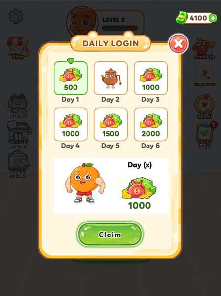 Quà đăng nhập rất hấp dẫn với nhiều meme Brainrot khác