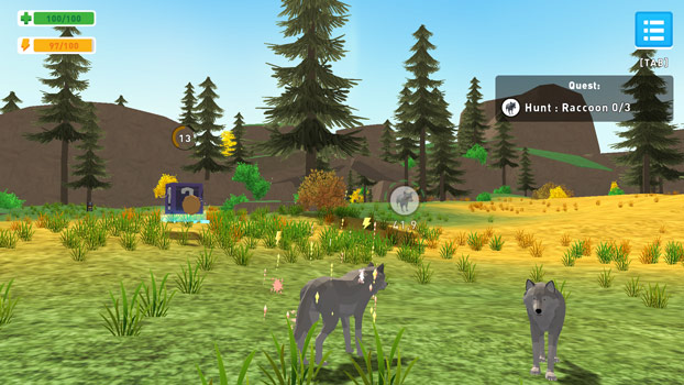 Đi săn theo bày đàn.