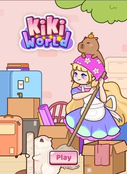 Chơi game Kiki trang trí nhà - GameVui