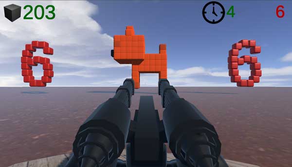 Chơi game Canon bắn phá - GameVui