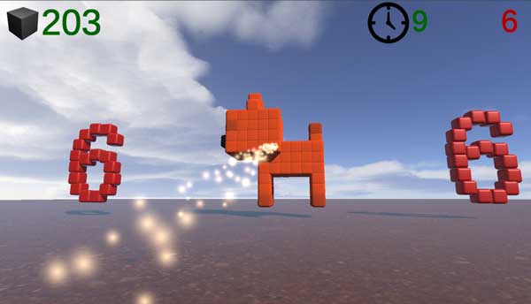 Chọn hướng rồi bấm phím M để bắn pháo