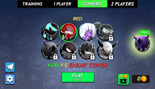 Chơi game Stickman đối kháng - GameVui