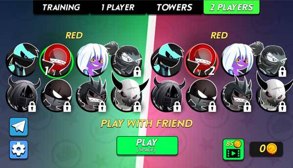 Chế độ 2 người so tài