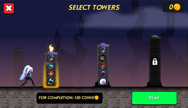 Chế độ leo tháp thu phục trùm Boss