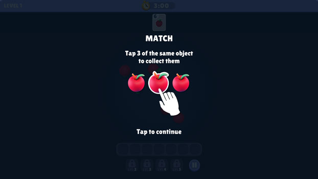 Ghép 3 Pop giống nhau để loại bỏ chúng.