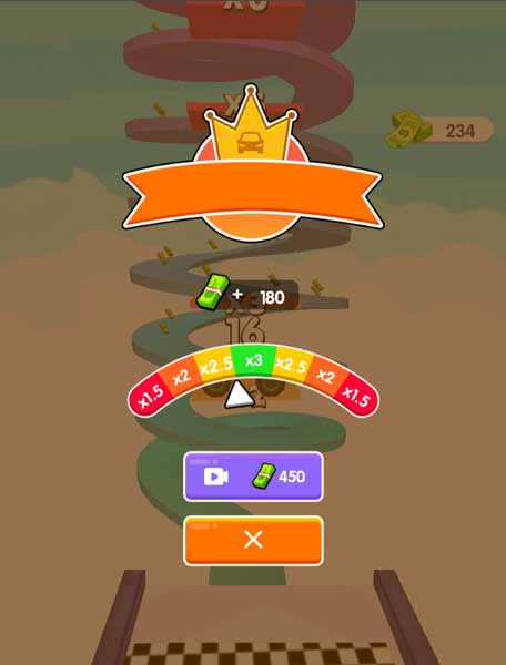 Hoàn thành cấp độ và nhận thưởng