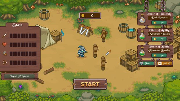 Nâng cấp chiến binh của bạn.