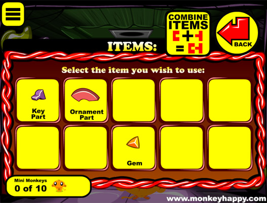 Ghép hoặc sử dụng vật phẩm.